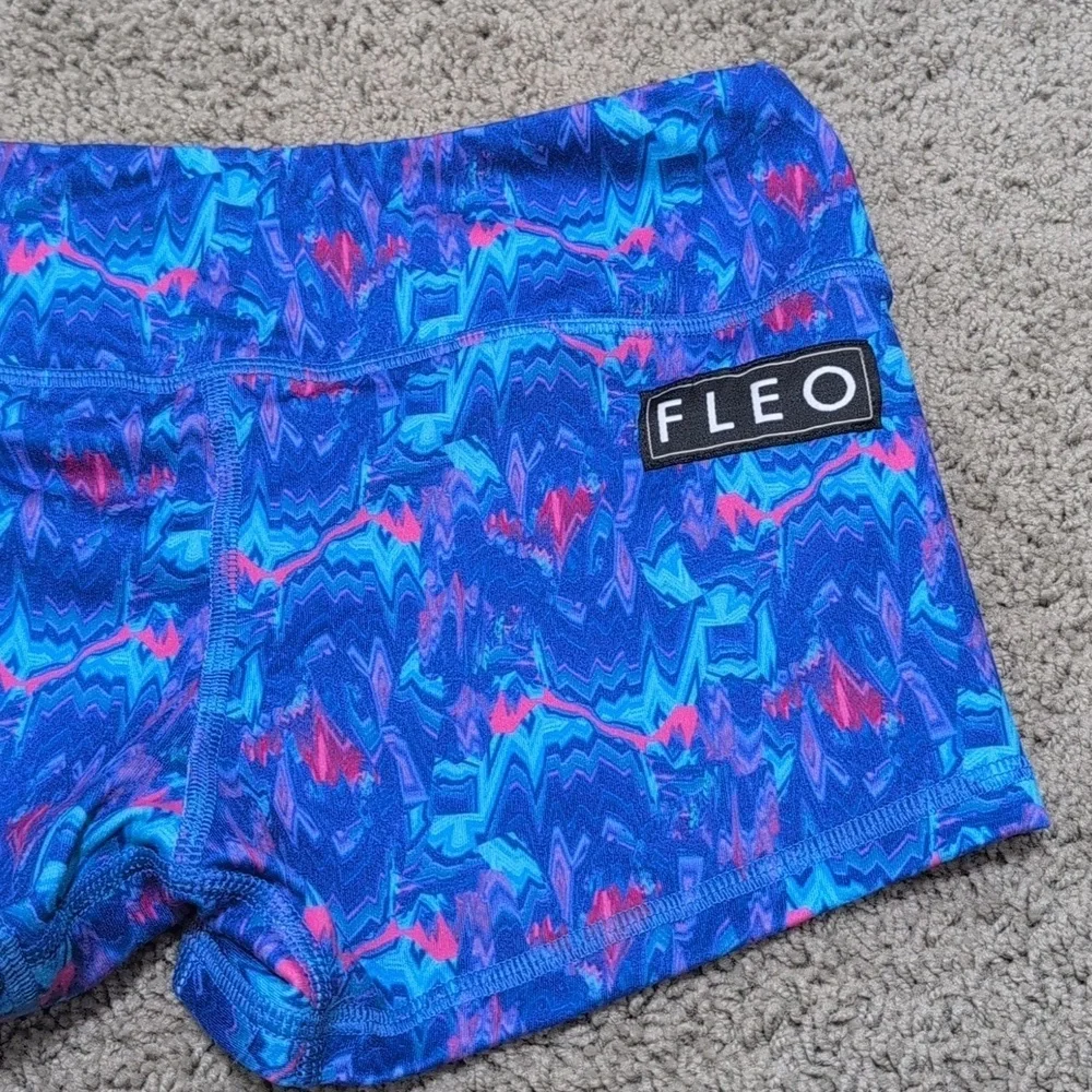 FLEO CrossFit Spandex Workout Shorts 2.5